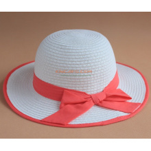 Kids Straw Hat with Bowknot for Cute Girls